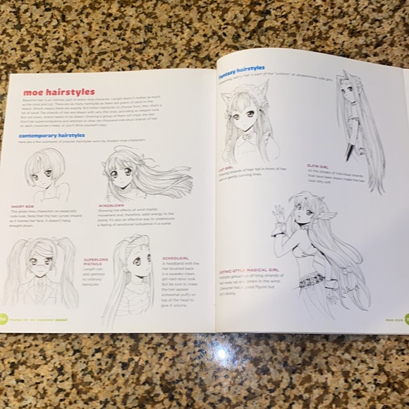 Manga for the Beginner Kawaii: How to Draw the Supercute Character PaperBack EUC - Picture 8 of 9